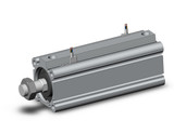 SMC CDQ2A40-100DCMZ-M9NVSDPC Compact Cylinder, Cq2-Z
