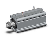 SMC CDQ2A40-75DCMZ-M9NVSAPC Compact Cylinder, Cq2-Z