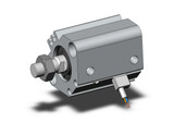SMC CDQ2B20-10DMZ-M9BVS Compact Cylinder, Cq2-Z