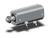 SMC CDQ2B25-50DCMZ-M9PWVL Compact Cylinder