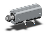 SMC CDQ2B25-50DMZ-M9BWVZ Compact Cylinder, Cq2-Z
