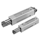 SMC MGZR80-200 MGZR Series Double Power Cylinder Without Non-rotating Mechanism