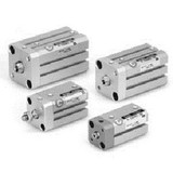 SMC 10-CDQSB20-25D 10-/11-CQS Series Clean Series Compact Cylinder
