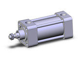 SMC NCA1B200-0200N-XB7 Cylinder, Nca1, Tie Rod