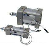 SMC NCA1F250-1600-XC6 NCA1 Series NFPA Air Cylinder Double Acting, Single Rod