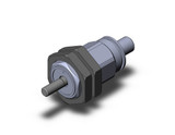 SMC CJPB15-15H4 Pin Cylinder, Sgl Acting, Spring Return