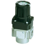 SMC ARG20-N02G1H-Z-X406 Regulator W/ Built In Pressure Gauge