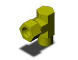 SMC DL12-03S Fitting, Male Elbow Pack of 10
