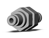 SMC KQB2E01-00 Fitting, Nickel Plated Brass