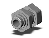 SMC KQB2E06-01 Fitting, Nickel Plated Brass