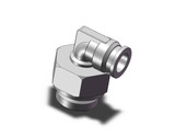 SMC KQB2L10-G04 Fitting, Nickel Plated Brass
