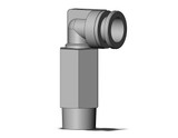 SMC KQB2W13-N03S Fitting, Nickel Plated Brass