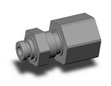 SMC KQG2E03-N02 Fitting, Metal One Touch, Ss