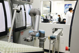 Universal Robots Vision System Monitors Stock Levels for CNC Tending Robot