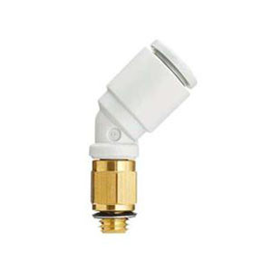 SMC KQ2K06-M5A KQ2K Series Metric Size One-touch Fittings 45°Male Elbow