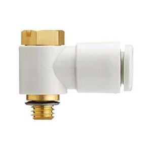 SMC KQ2V04-M5A-X35 KQ2V Series Metric Size One-touch Fittings Universal Male Elbow