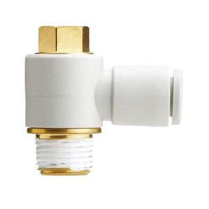 SMC KQ2V04-01N KQ2V Series Metric Size One-touch Fittings Universal Male Elbow With Sealant