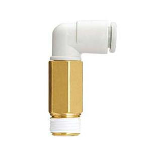 SMC KQ2W08-01NS KQ2W Series Metric Size One-touch Fittings Extended Male Elbow With Sealant