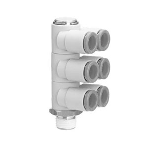 SMC KQ2ZT11-35AS KQ2ZT Series Inch Size One-touch Fittings Triple Universal Male Elbow With Sealant