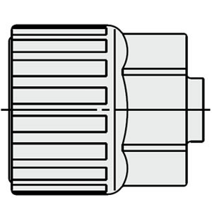 SMC LQ3-2N07-1 Nut For LQ3 Series