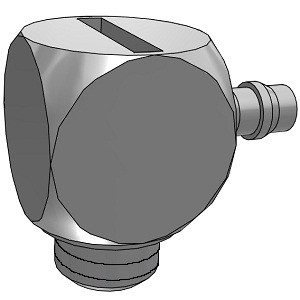 SMC M-5ALU-6-X83 M Series Miniature Fittings M-5ALU Barb Elbow For Soft Tubing