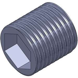 SMC ISA-12-A Threaded Plug With Seal For ISA3 Series