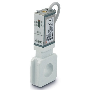 SMC IS10M-60-A IS10 Series Pressure Switch/Reed Switch Type Pressure Switch With Spacer