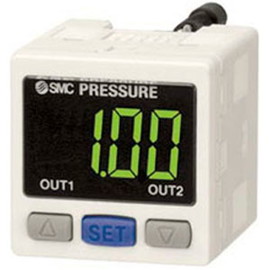 SMC PSE314-MLBC PSE300 Series 2-Color Display Digital Pressure Sensor Controller Connector Type