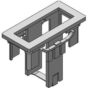 SMC ZS-33-J Panel Mount Adapter