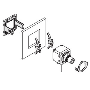 SMC ZS-35-C Panel Mount Adapter
