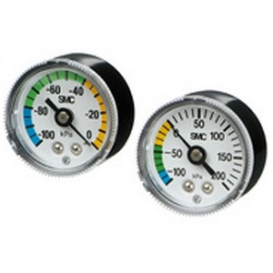 SMC GZ46-K1K-01-C GZ46·GZ46E Series Pressure Gauge For Vacuum