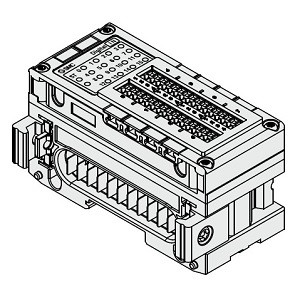 SMC EX600-DMNE EX600 Series Fieldbus System EX600-DM Digital Input/Output Unit