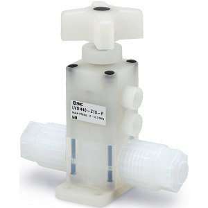 SMC LVDH40-Z13-F LVDH-F/FN Series Manually Operated Chemical Liquid Valve Flare,Integral Fitting Type