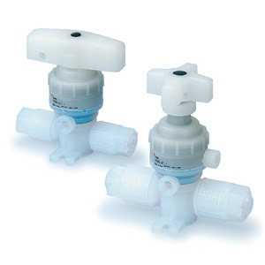 SMC LVQH40-Z12R-1 LVQH-Z Series High Purity Chemical Valve Non-Metallic Exterior, Manually Operated Flare, Integral Fitting Type Hyper Fitting