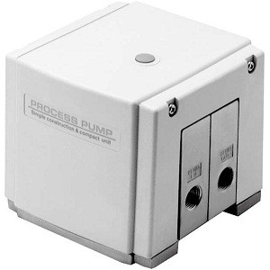 SMC PAX1112-03-N PAX1000 Series Process Pump Automatically Operated Type, Built-in Pulsation Attenuator (Internal Switching Type)