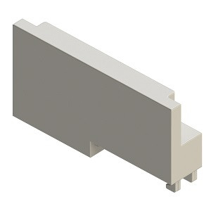 SMC SJ3000-53-1A End Block Assembly For U Side