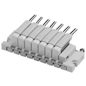 SMC SS073A02-14C S070 Series 3 Port Solenoid Valve Base Mounted Manifold Separable Base Type