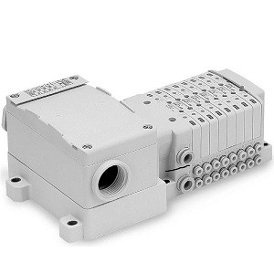 SMC SS0750-05C4C6TD0 S0700 Series Plug-in Type Stacking Base T Kit (Terminal Block Box) Manifold