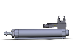 SMC CVM5B32-150-13DZ Round Body Cylinder W/Valve
