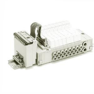 SMC SS5Y3-45S1QU-10B-C6 SY3000·5000 Series Base Mounted Manifold Stacking Type/DIN Rail Mounted EX121 Integrated Type (for Output) Serial Transmission System Type45S1