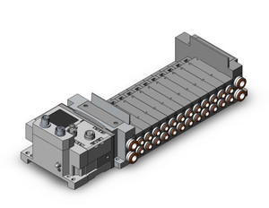 SMC SS5Y5-10S6ZE4-12B-N7D0 Ss5Y5 12 Sta Manifold Base