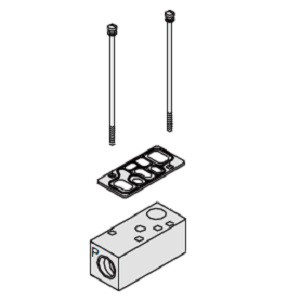 SMC SYJ5000-16-2A-Q Individual SUP Spacer Assembly For SYJ Series