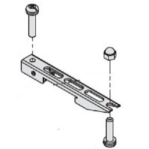 SMC SY30M-15-4A Clamp Bracket Assembly For Terminal Block Box