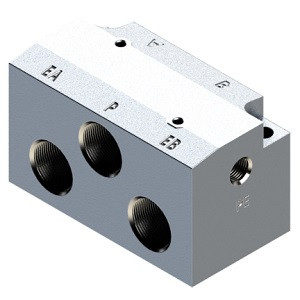 SMC SY3000-27-1N Sub-plate