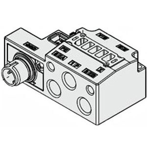 SMC SY50M-27-1-WO-02F SY3000·5000·7000 Series 5 Port Solenoid Valve Sub-Plate