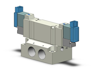 SMC SY5240-5MOS-02T Valve, Dbl Sol, Base Mt (Dc)