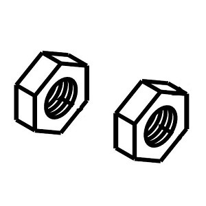 SMC SY9000-25-1 Hexagon Nut