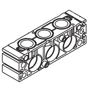 SMC SY9000-50-1A Block Assembly