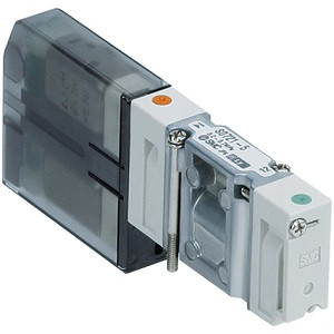 SMC S07A1-6 S0700 Series 5 Port Solenoid Valve Slim Compact Plug-in Manifold Bar Base S Kit (Serial Transmission)