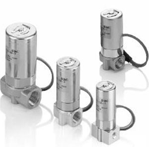 SMC VDW11-5G-2-M5-L VDW10·20·30 Series 2 Port Solenoid Valve For Water And Air Compact Direct Operated Single Unit